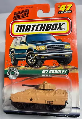 MATCHBOX  MILITARY   M 2 BRADLEY   From 1998 COLL #47 Of 75 • $8