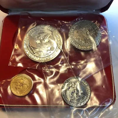 Order Of Malta 1965 Quadricentennial St John World Coin Proof Set Toned • $60