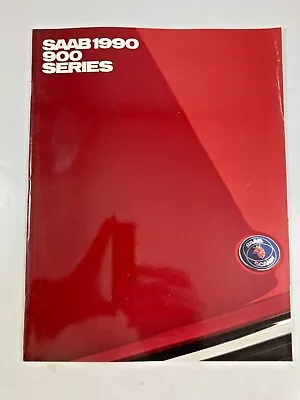 1990 Saab 900 Series ~ Sales Brochure ~ Showroom Pamphlet ~ Nice Condition • $3.99