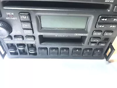 1998-04 03 02 01 00 Volvo V70 S40 V40 Oem Cassette Player Radio Stereo 3533741 • $80