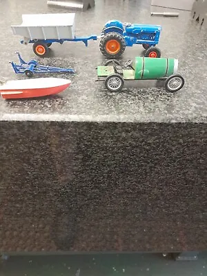 £15 • Buy Matchbox King Size Fordson Tractor Farm Toy Vintage , With Accessories 