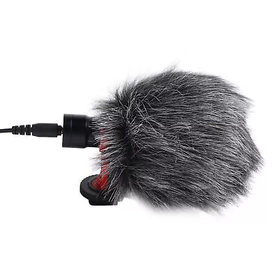 Directional Mic Noise Reduction Video Condenser Mic For SLR Camera Smartpho GOF • $32.66