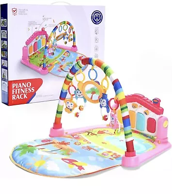 Baby Activity Play Gym Mat Kick And Play Newborn Toy For Toddlers Baby Room • £29.94
