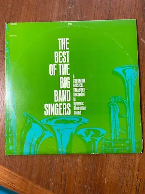 The Best Of The Big Band Singers Vintage Vinyl Record LP 1968 VG D 405 • $6.90