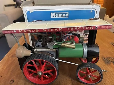 VINTAGE MAMOD TE1a TRACTION STEAM ENGINE IN ITS ORIGINAL BOX… • £115