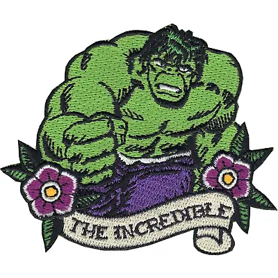 Official Marvel Comics Avengers Hulk  'The Incredible' Iron On Applique Patch • $13.99