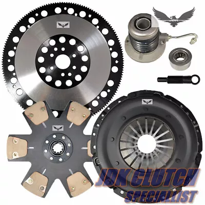 JD STAGE 4 TRACK CLUTCH KIT & FLYWHEEL For 2005-2010 FORD MUSTANG GT 4.6L V8 • $302.38