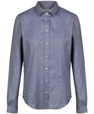 Le Chameau LCW7 Women's Size 10 / Large Winchcombe Brushed Cotton Navy #H85 • £9.95
