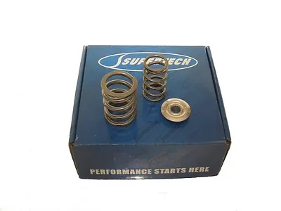 SUPERTECH TI RETAINERS DUAL VALVE SPRINGS Spring Integra Civic GSR B18C B16A B17 • $381.27