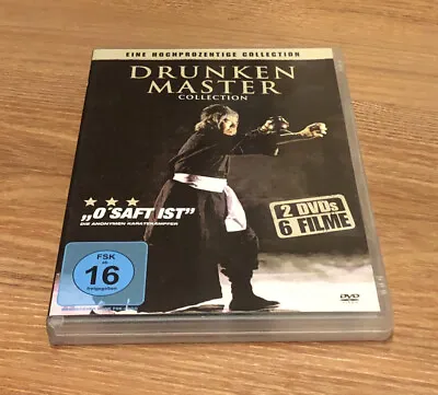 Drunken Master Collection | 2 DVD Edition 6 Filme Der Reihe | Guter Zustand • £25.61