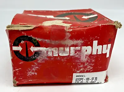 Murphy 05750507 A25DPE-100-SF 20 Pressure Swichgage (New Open Box) • $75