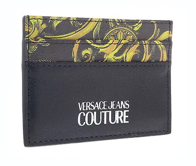 Versace Jeans Couture Black/Gold Cardholder • $99.99