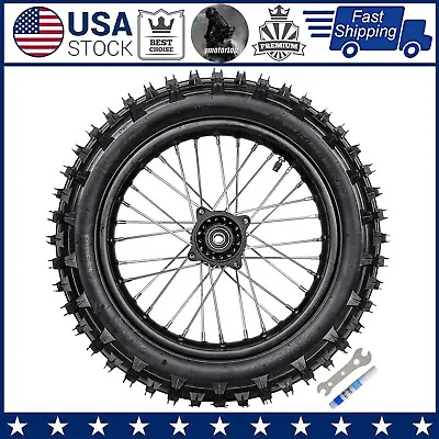 $119.99 • Buy 1.85x14 90/100-14 14  Rear Wheel Rim Tire For Pit Bike KX85 RM85 CR85 Taotao SSR