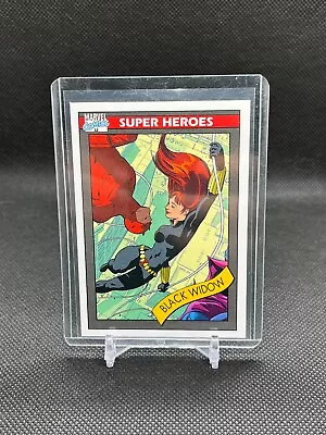 2015 Fleer Marvel Retro 1990 Impel Marvel Universe Black Widow #2 • $34.99