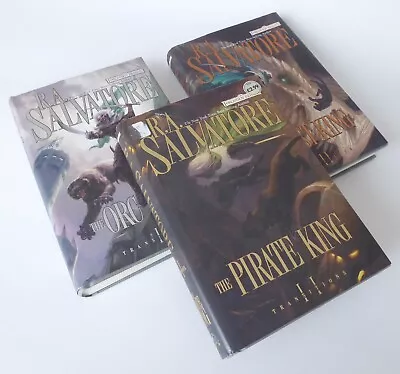 R. A. Salvatore Forgotten Realms Transitions Trilogy All Hardbacks • £22.10