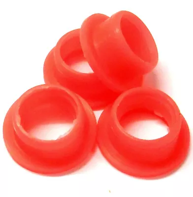 £5.80 • Buy 1/8 Scale RC Car Nitro Engine .21 - .28 Rear Exhaust Manifold Gasket Seal X4 Red