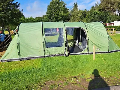 Vango Icarus 800 8 Person Tent - Porch Canopy Groundsheets & Carpet VGC • £295