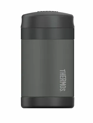 NEW THERMOS 470ml STAINLESS STEEL FOOD JAR SPOON Insulated  PURPLE CHARCOAL • $37.95