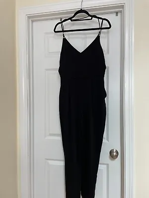 Zara Women's Black Jumpsuit Size Medium • $19.95