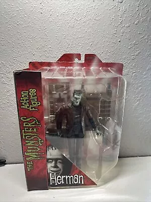 Diamond Select 2011 The Munsters Herman Munster Action Figure W/ Electric Chair  • $89.99