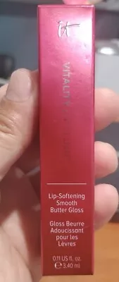 IT Cosmetics Vitality Lip Flush Butter Gloss  Ruby Slippers  Brand New • $16