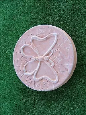 Butterfly On Mosiac Stepping Stone Plaque Mould -  New Design  - Garden Ornament • $41.99