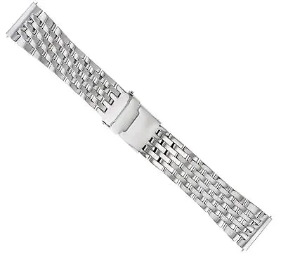 24mm Watch Band For Breitling Gmt 46 A24322 Chronomat Avenger 7 Link Shiny Ss Rd • $49.95