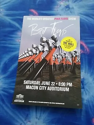 Brit Floyd Music Concert Poster Pink Floyd The Wall Roger Waters David Gilmour • $25