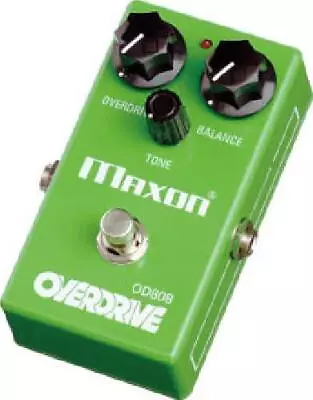 Maxon OD808 Reissue Series Overdrive Guitar Effects Pedal New Japan F/S • $125.05