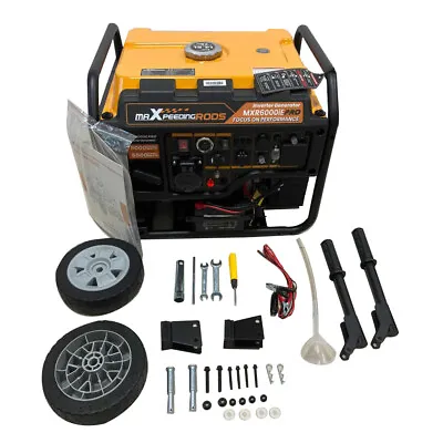 Petrol Inverter Generator Portable 5KW 5KVA Outdoor Power Supply +ATS Interface • £811