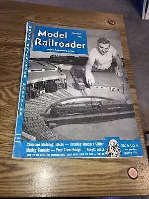 Model Railroader Magazine - 1951 September • $4.44