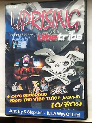 Uprising- Return Of The Vibe Tribe - 10.07.09 Vibe Tribe Arena 4 Cd Pack • $22.41