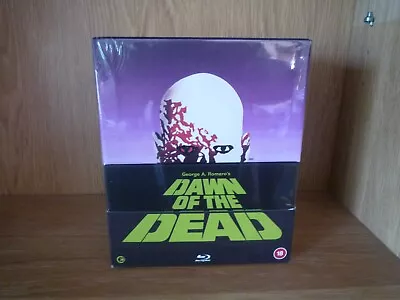 DAWN OF THE DEAD (1978) Second Sight Limited Edition UK Blu Ray Boxset New! OOP • £29