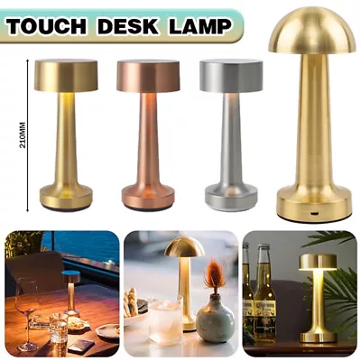 Cordless Touch Desk Lamp LED Rechargeable USB Dimming Table Light For Bar KTV • $22.88