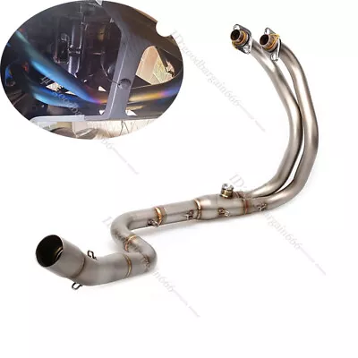 For Kawasaki Z250 Z300 Ninja 250 300 Exhaust System 51mm Header Mid Link Pipe • $149