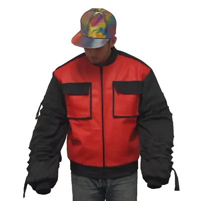 Marty McFly Jr. Jacket Back To The Future 2 II Movie Coat 2015 Sleeves Adjust • $59.94