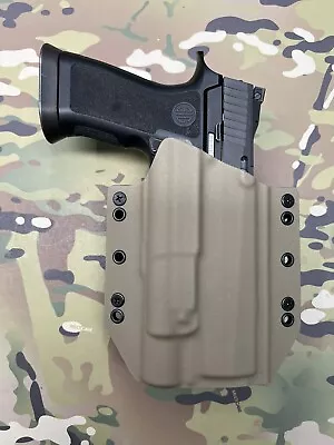 FDE Kydex Holster For Sig P320 X VTAC Surefire X300 Ultra A Model • $50.99