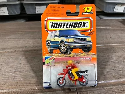 Matchbox Treasure Hunt Chase 2000 Logo #13 Dirt Bike • $5