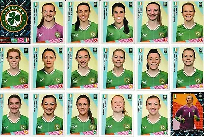 £7.95 • Buy Republic Of Ireland Panini Women's World Cup 2023 Full Team Set All 18 Stickers