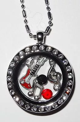 Music Lover Floating Charm Locket Fit Origami Owl Floating Charms • $12.99