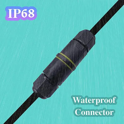 £6.58 • Buy 10pcs IP68 Waterproof Junction Box Case Electrical Cable Wire Connector Outdoor