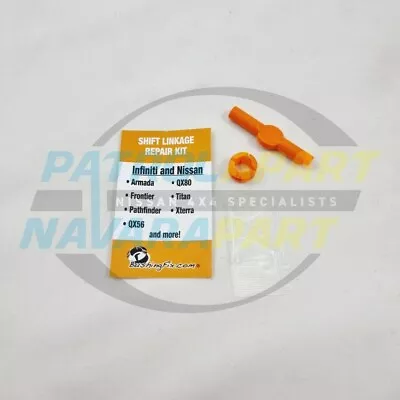 Shifter Cable Replacement Bush Suit Nissan Pathfinder R51 Navara D40 ( NI1KIT1 ) • $59.95