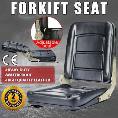 $68.99 • Buy Tractor Seat Forklift Excavator Universal Suspension Backrest Truck Chair Adjust