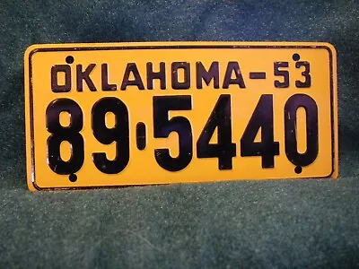 Vintage Bicycle License Plate • $12
