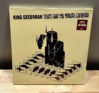$69.99 • Buy MF DOOM - King Geedorah 2xLP Red Vinyl Deluxe - Take Me To Your Leader
