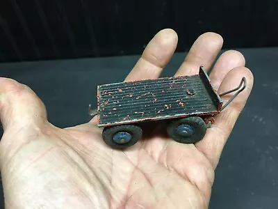 Vintage Dinky Toy Metal Toy Train Baggage Cart Made In England 2.5in • $21.24