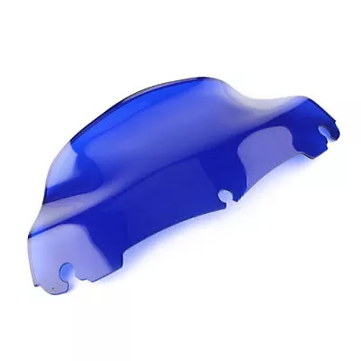 Moto Windshield Screen For Harley Electra Street Glide Touring 2014-16 Blue • $25.18