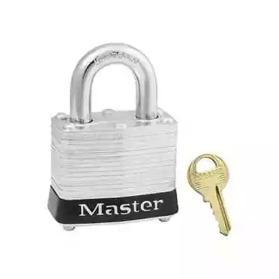 Master Lock 3Blk Lockout PadlockKdBlack1-1/4 H • $11.89