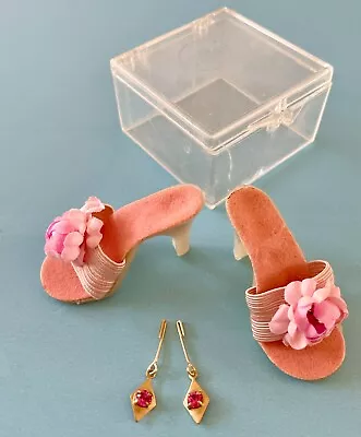 Vintage 1950's MIB Doll Shoes W/ Jewelry Madame Alexander Cissy Miss Revlon Toni • $76.49