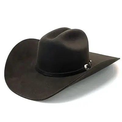 Justin Men's 6X Bent Rail Dylan Chocolate Felt Hat JF0657DYLA44 • $199.95